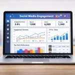 social media engagement metrics dashboard