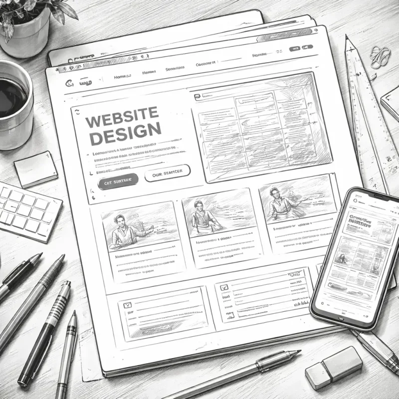 full website redesign services